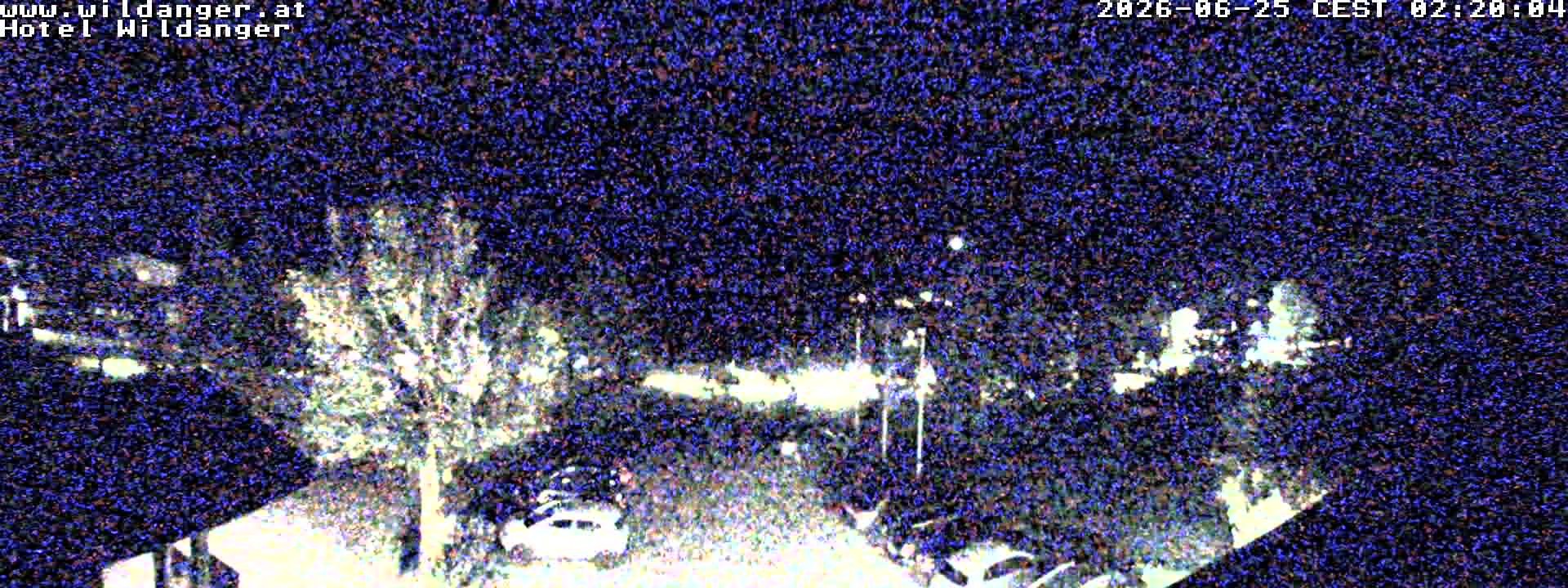 Archiv Foto Webcam Hotel Wildanger - Zöblen