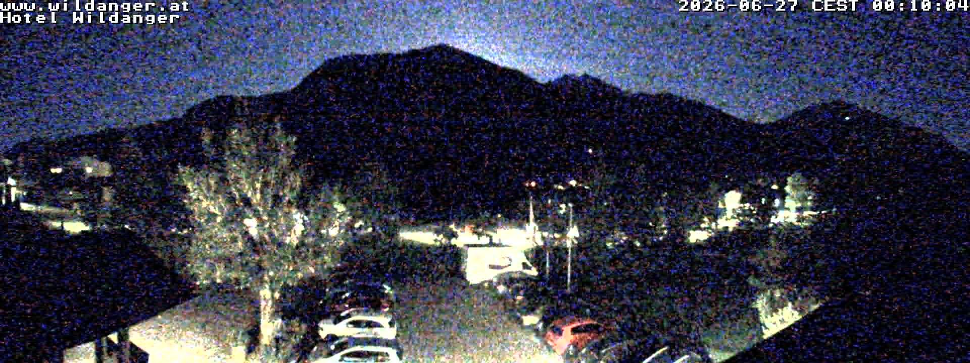 Archiv Foto Webcam Hotel Wildanger - Zöblen