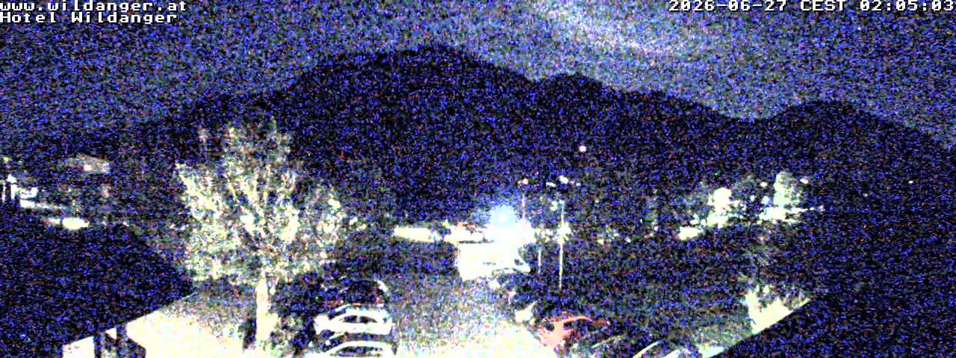 Archiv Foto Webcam Hotel Wildanger - Zöblen