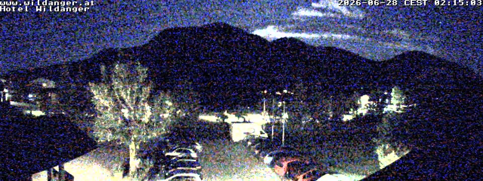 Archiv Foto Webcam Hotel Wildanger - Zöblen