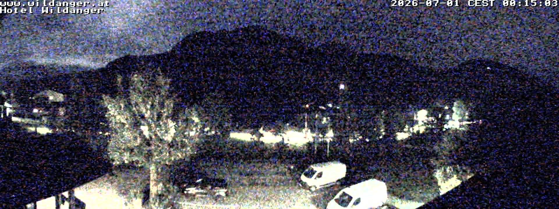 Archiv Foto Webcam Hotel Wildanger - Zöblen