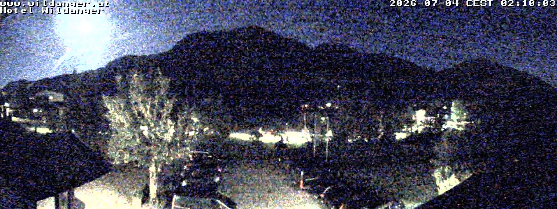 Archiv Foto Webcam Hotel Wildanger - Zöblen