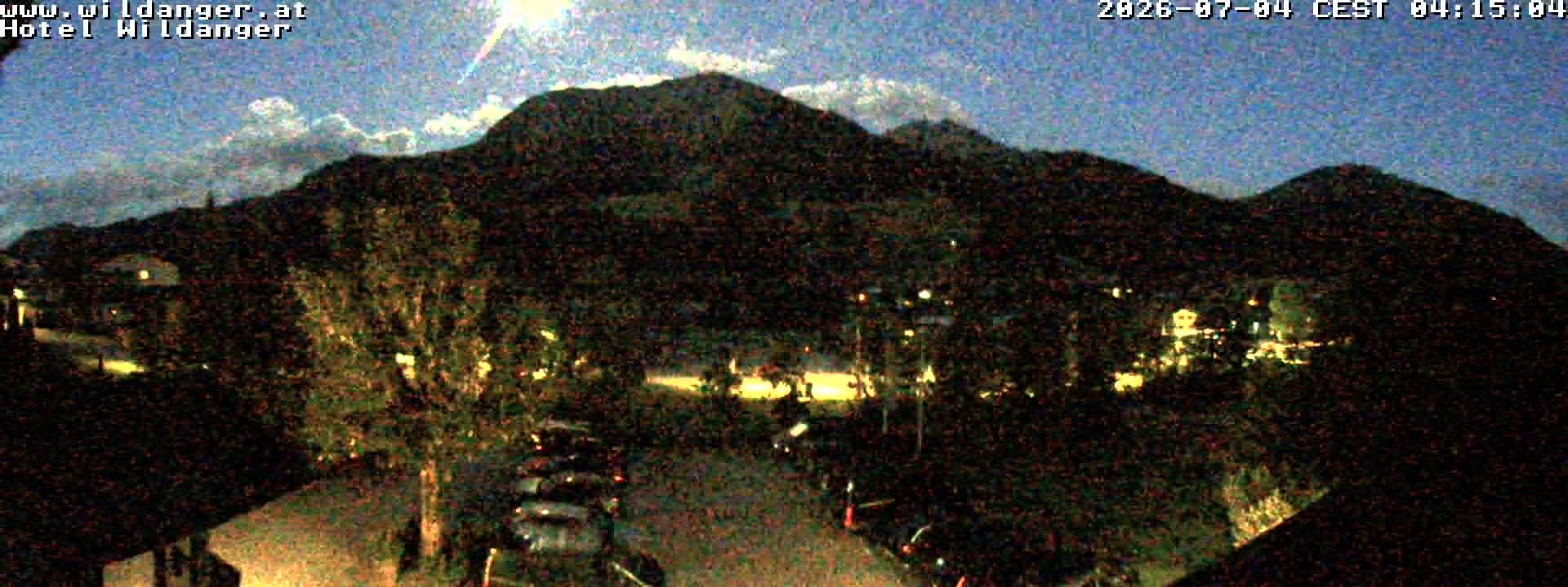 Archiv Foto Webcam Hotel Wildanger - Zöblen