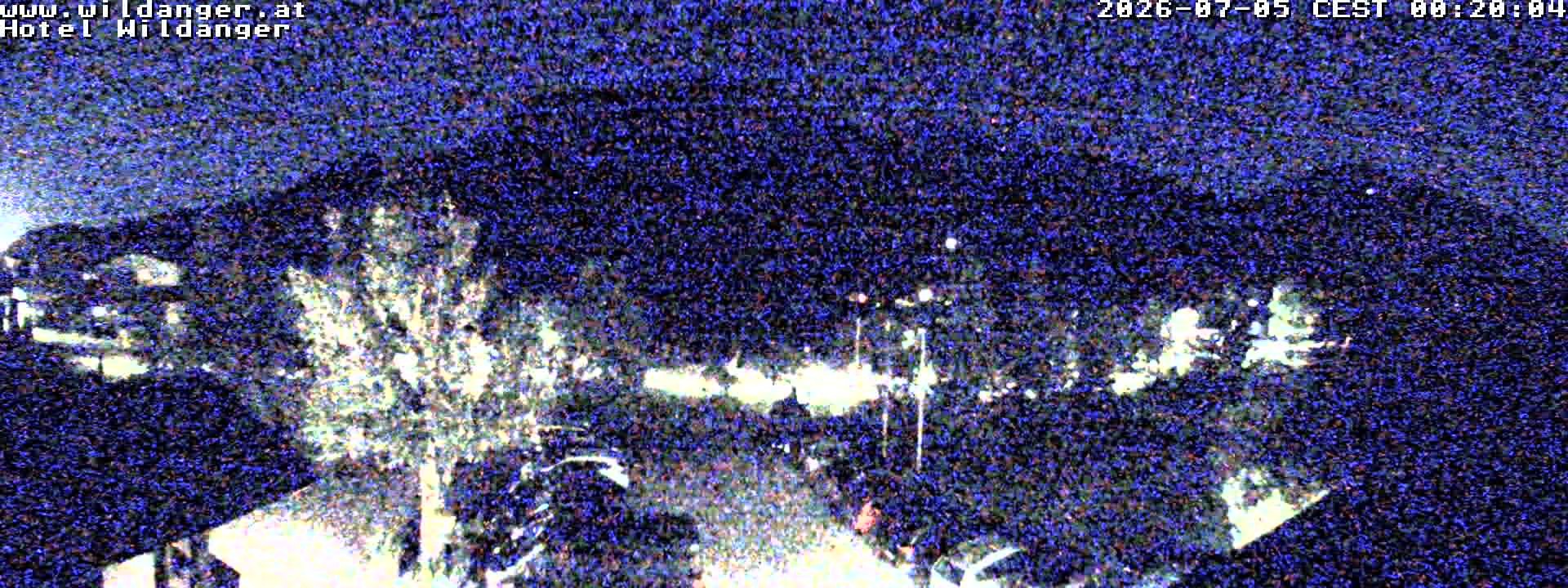 Archiv Foto Webcam Hotel Wildanger - Zöblen