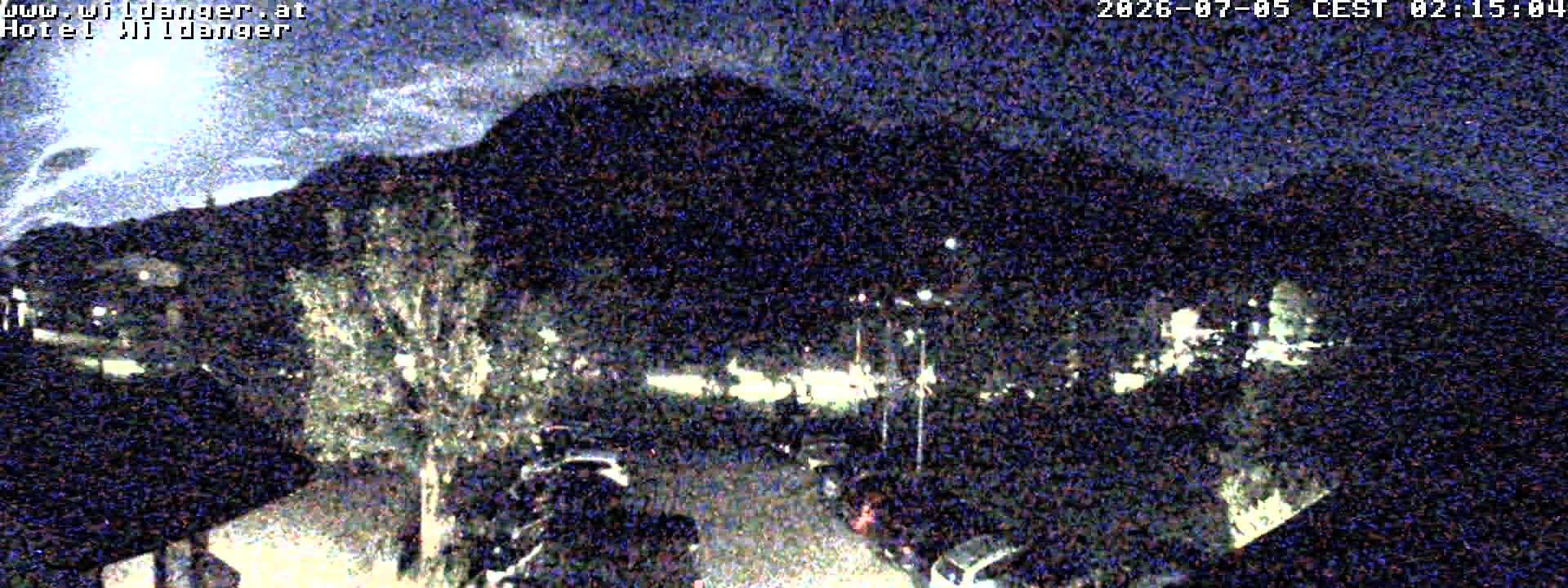 Archiv Foto Webcam Hotel Wildanger - Zöblen
