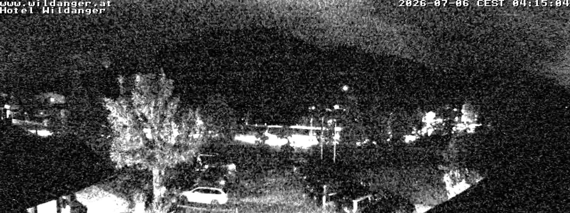 Archiv Foto Webcam Hotel Wildanger - Zöblen