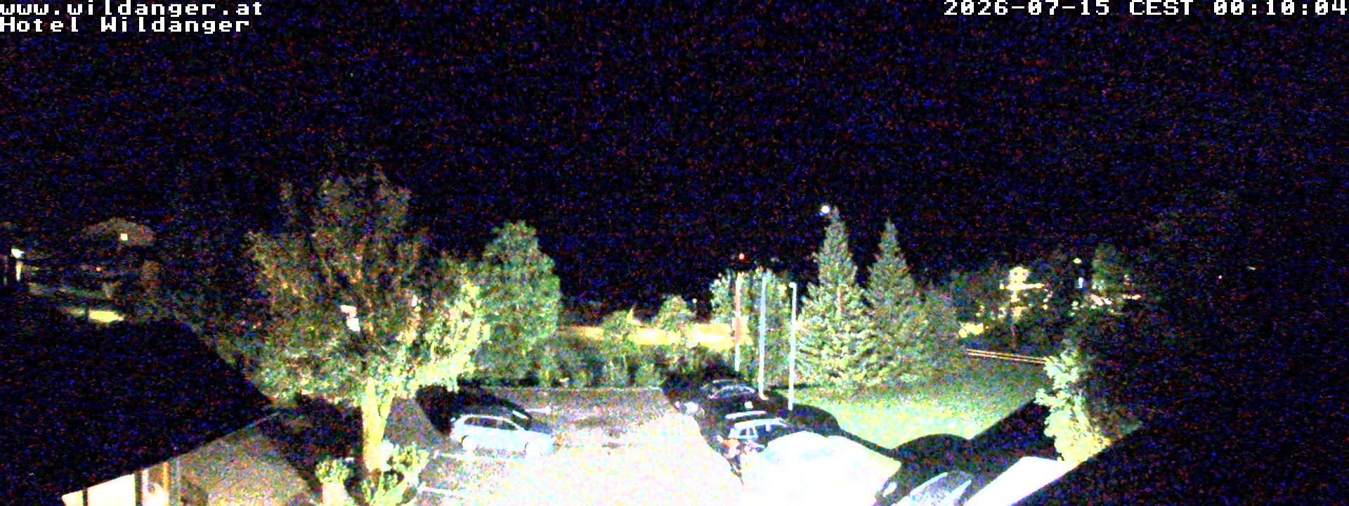 Archiv Foto Webcam Hotel Wildanger - Zöblen