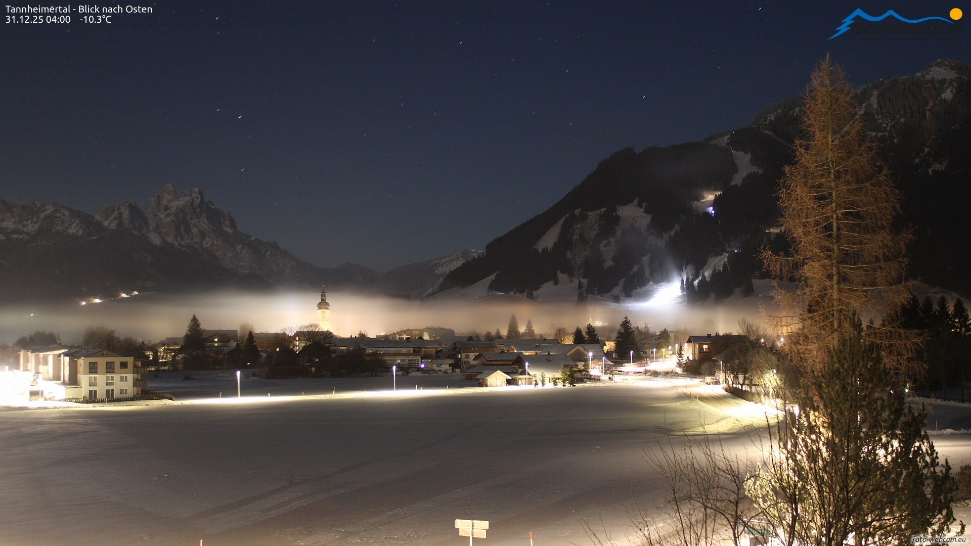 Archiv Foto Webcam Blick ins Tannheimer Tal