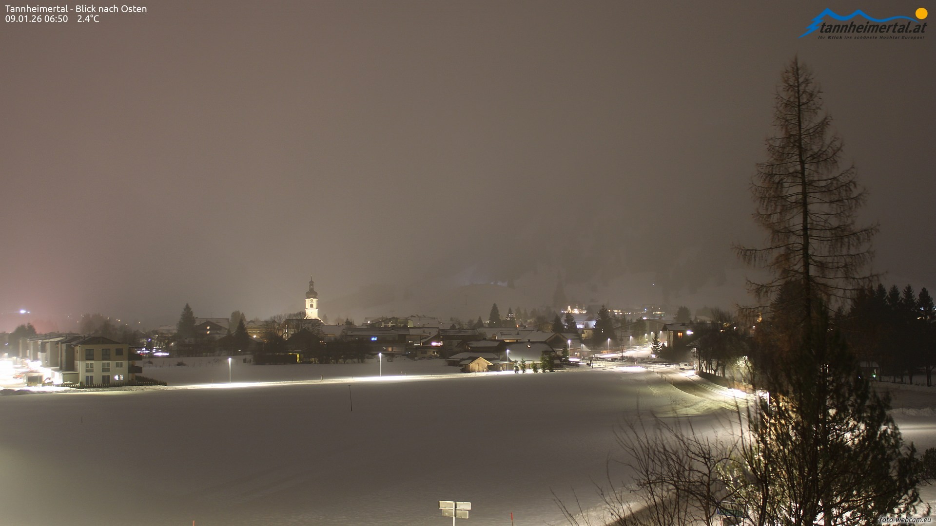 Archived image Webcam Ski Resort Schattwald Zöblen