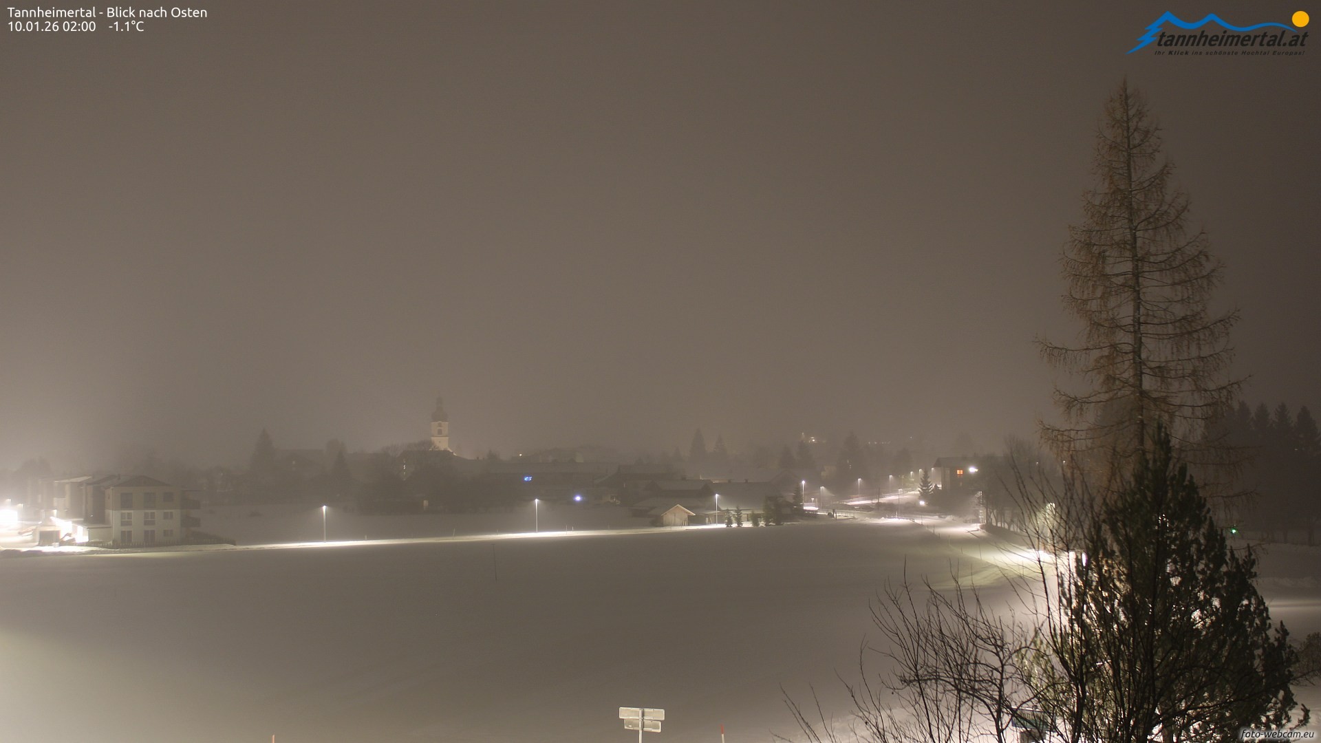 Archiv Foto Webcam Blick ins Tannheimer Tal