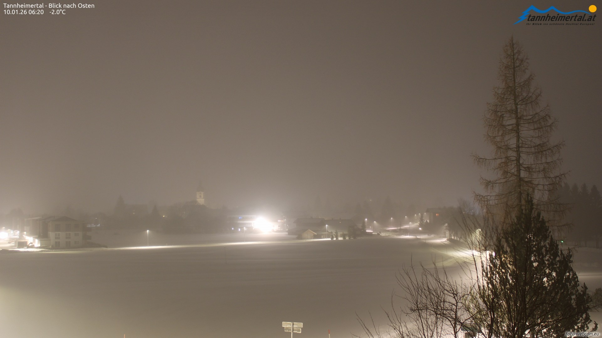 Archiv Foto Webcam Blick ins Tannheimer Tal