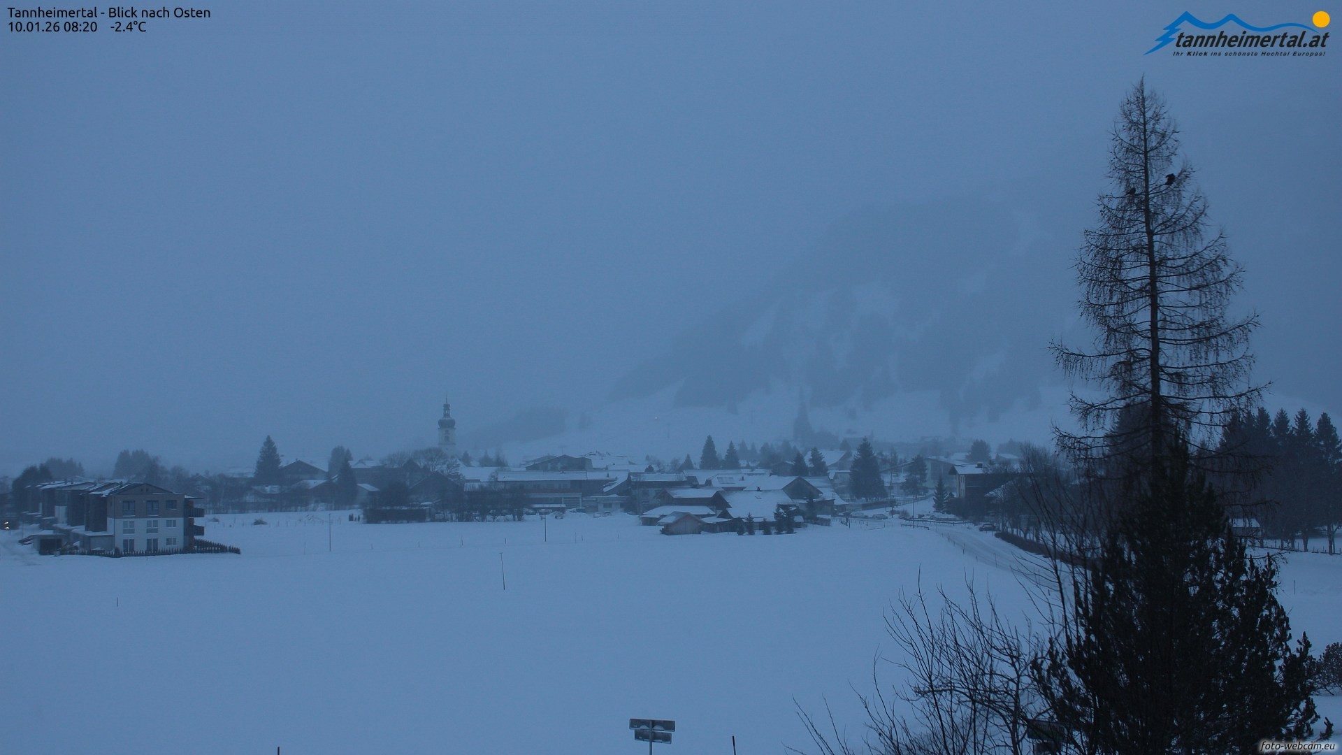 Archiv Foto Webcam Blick ins Tannheimer Tal