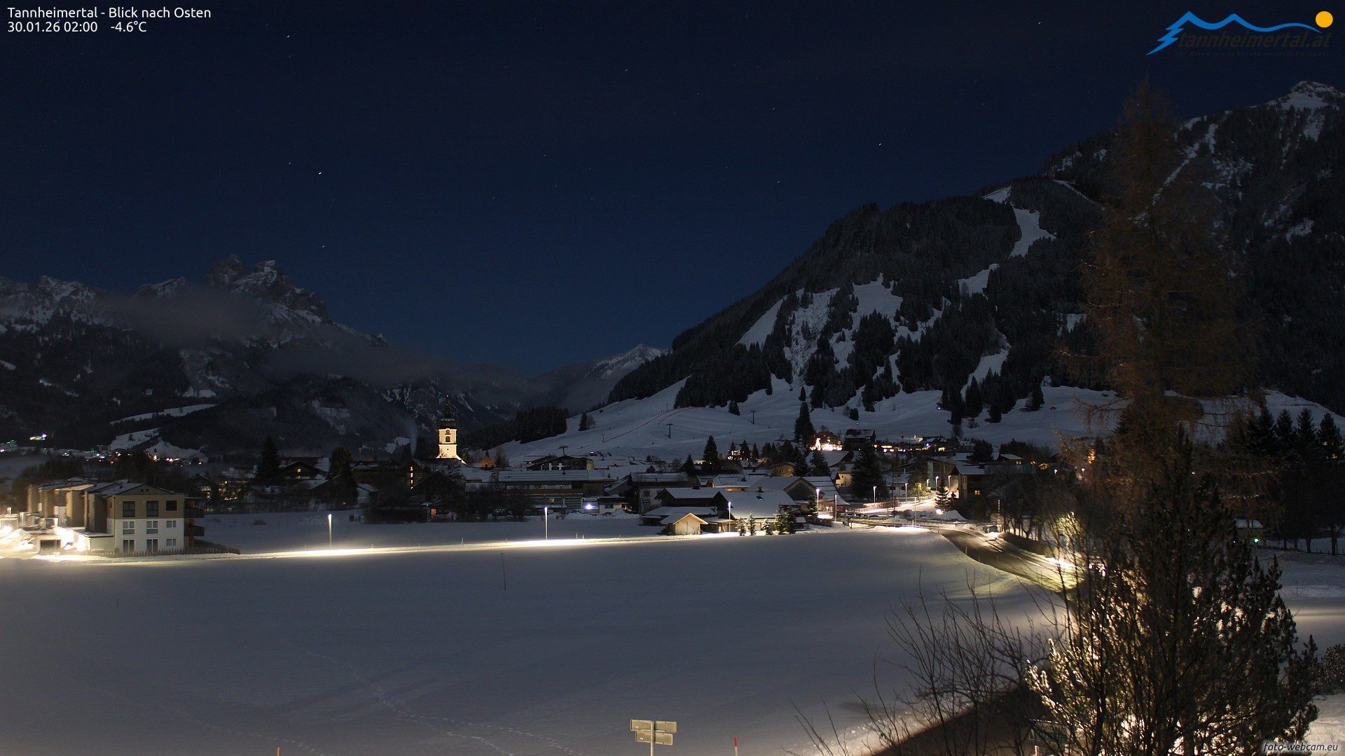 Archived image Webcam Ski Resort Schattwald Zöblen