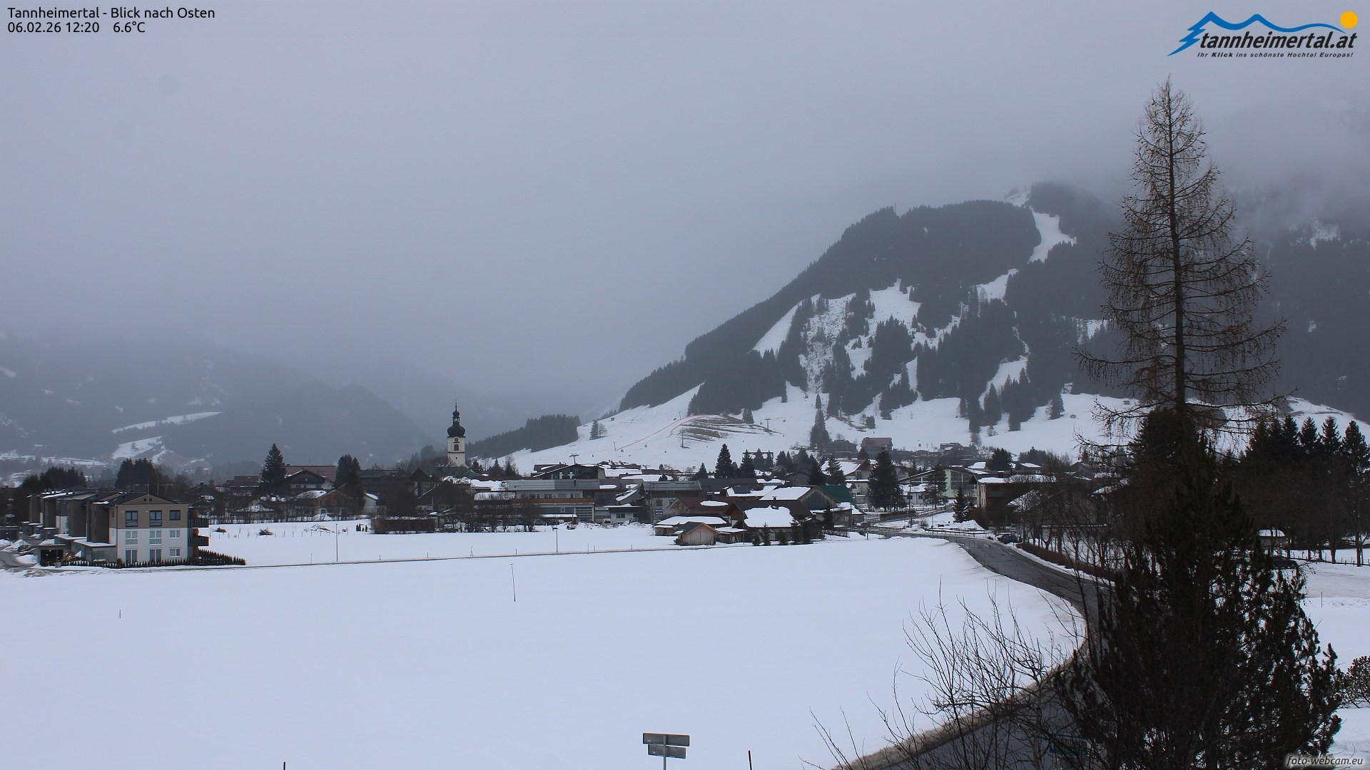 Archiv Foto Webcam Blick ins Tannheimer Tal