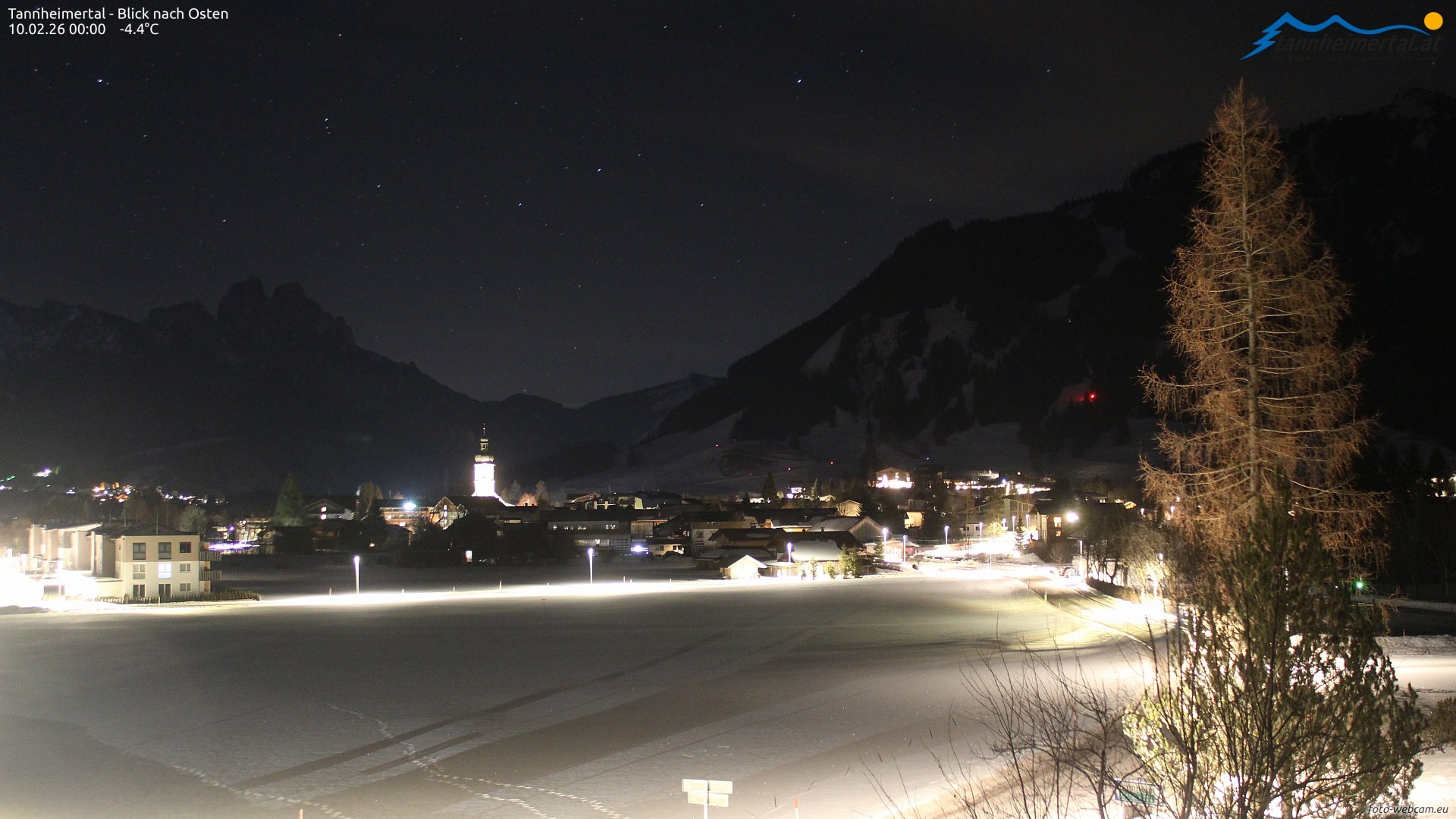 Archiv Foto Webcam Blick ins Tannheimer Tal