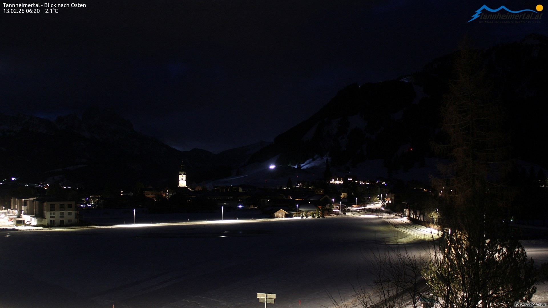 Archived image Webcam Ski Resort Schattwald Zöblen