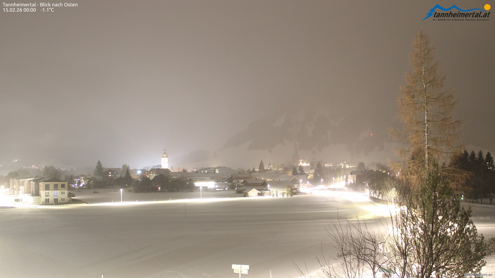 Archiv Foto Webcam Blick ins Tannheimer Tal