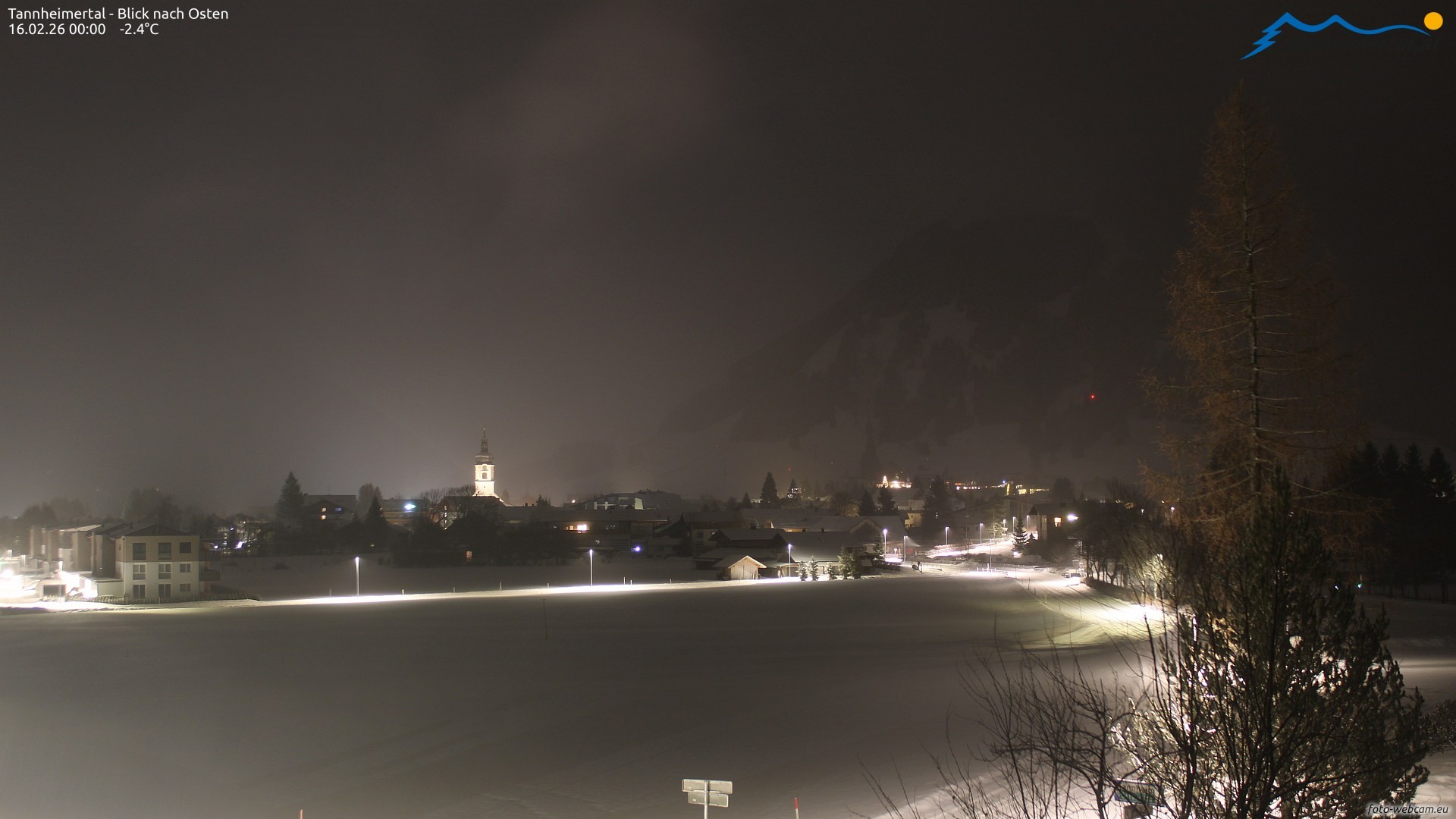 Archiv Foto Webcam Blick ins Tannheimer Tal