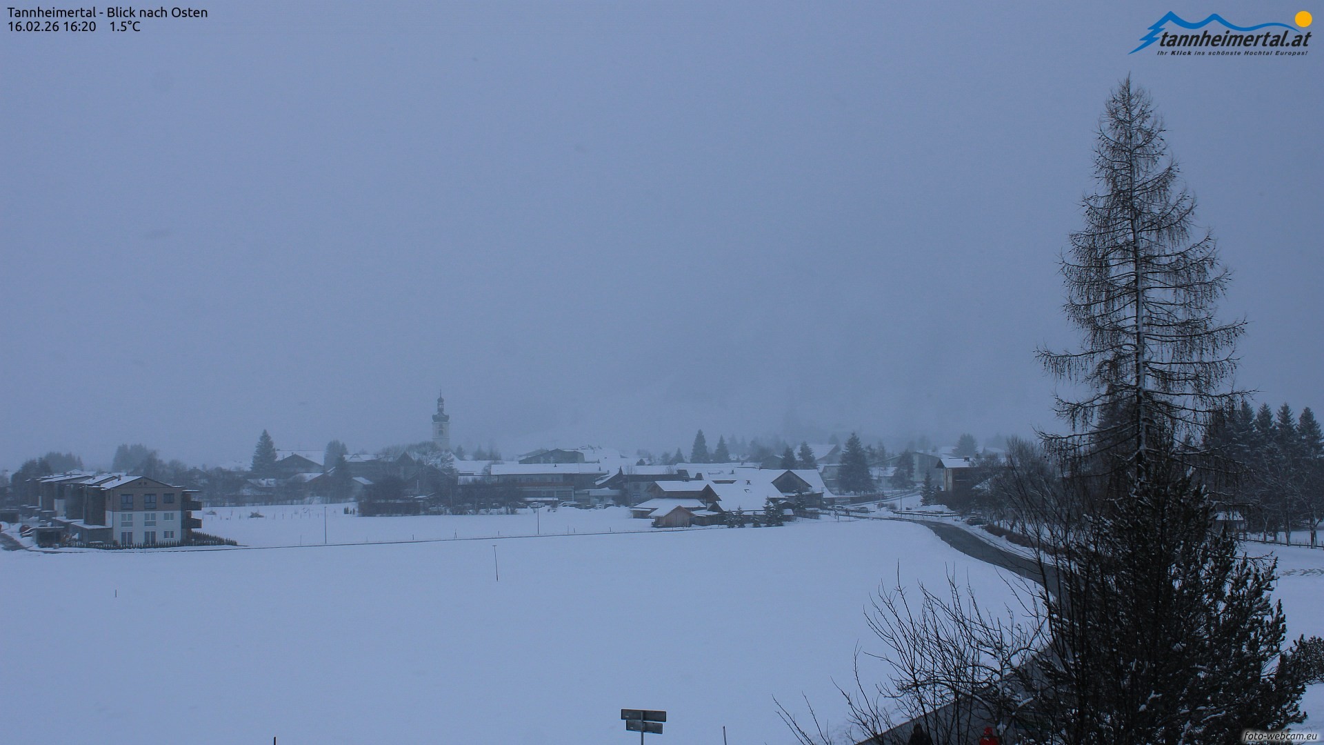 Archived image Webcam Ski Resort Schattwald Zöblen