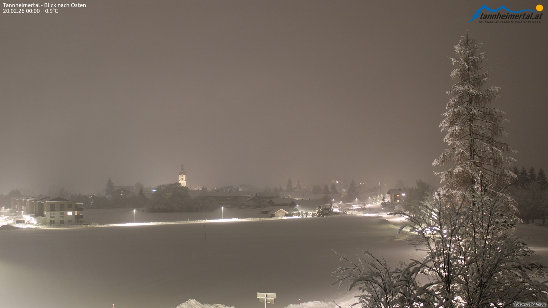 Archiv Foto Webcam Blick ins Tannheimer Tal