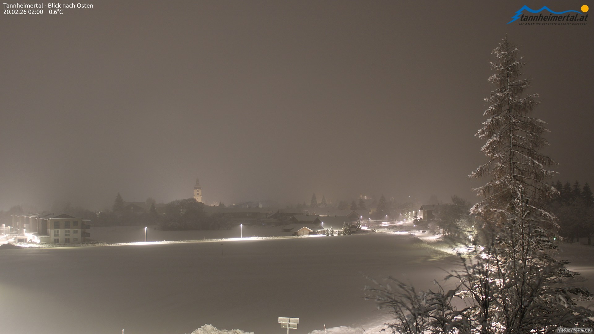 Archiv Foto Webcam Blick ins Tannheimer Tal
