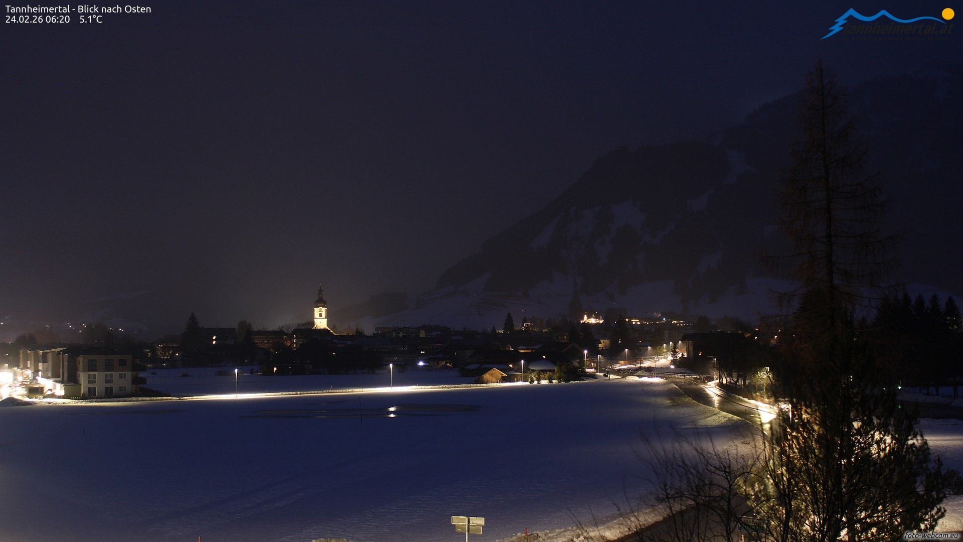 Archiv Foto Webcam Blick ins Tannheimer Tal