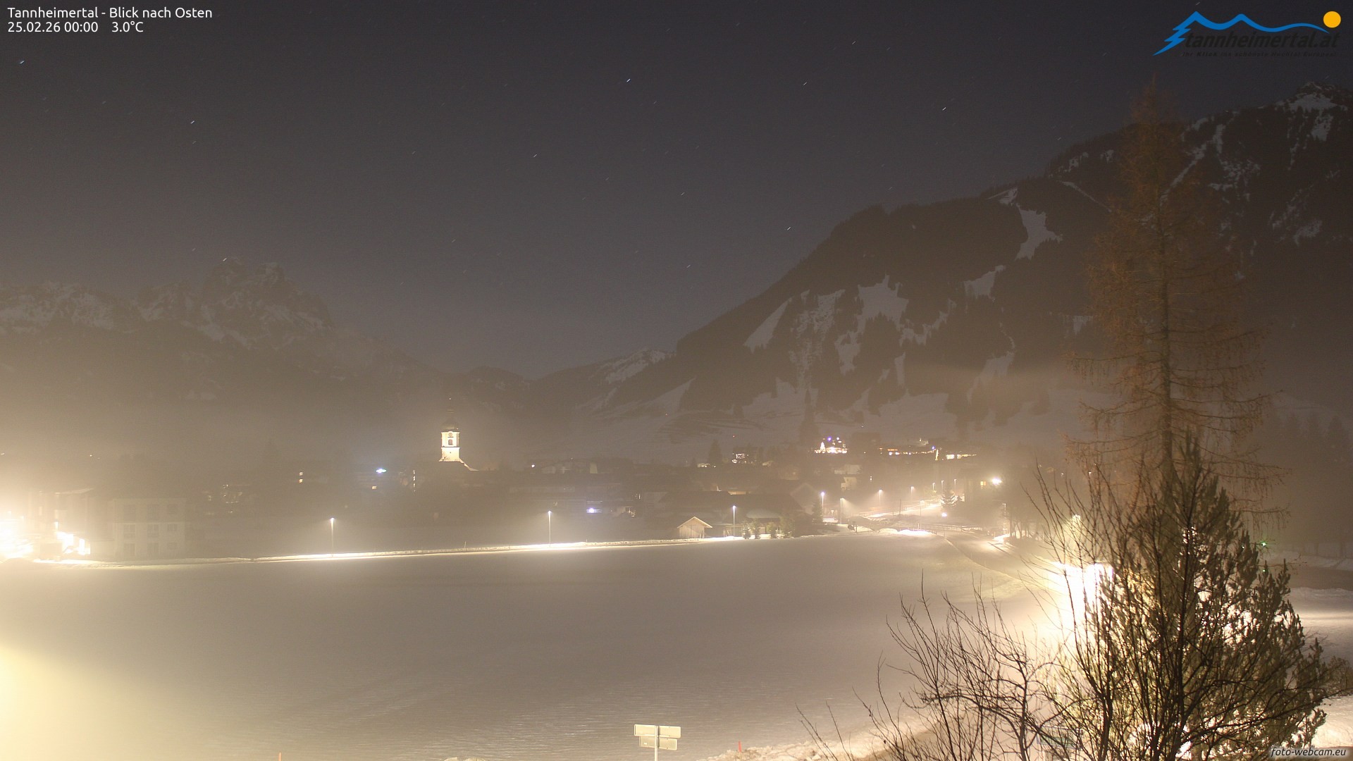 Archiv Foto Webcam Blick ins Tannheimer Tal