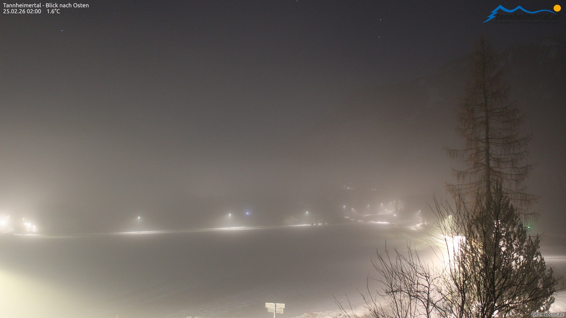 Archiv Foto Webcam Blick ins Tannheimer Tal