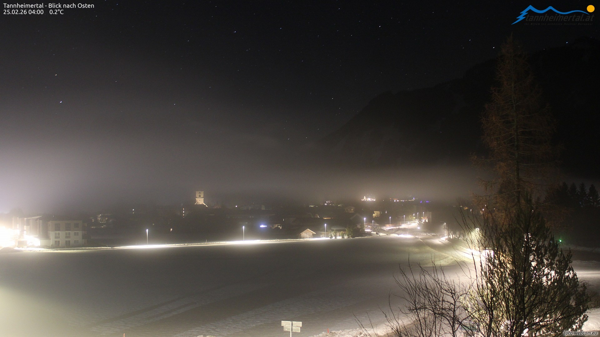 Archiv Foto Webcam Blick ins Tannheimer Tal