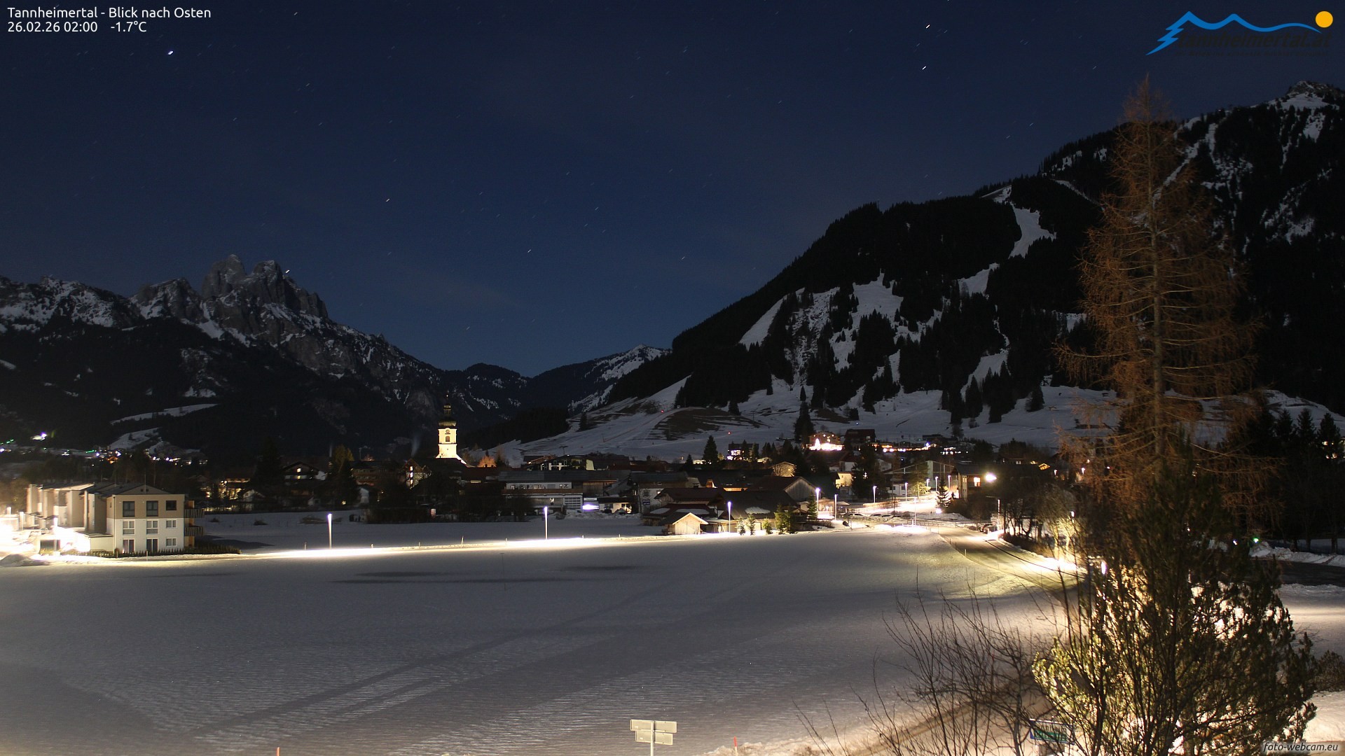 Archived image Webcam Ski Resort Schattwald Zöblen