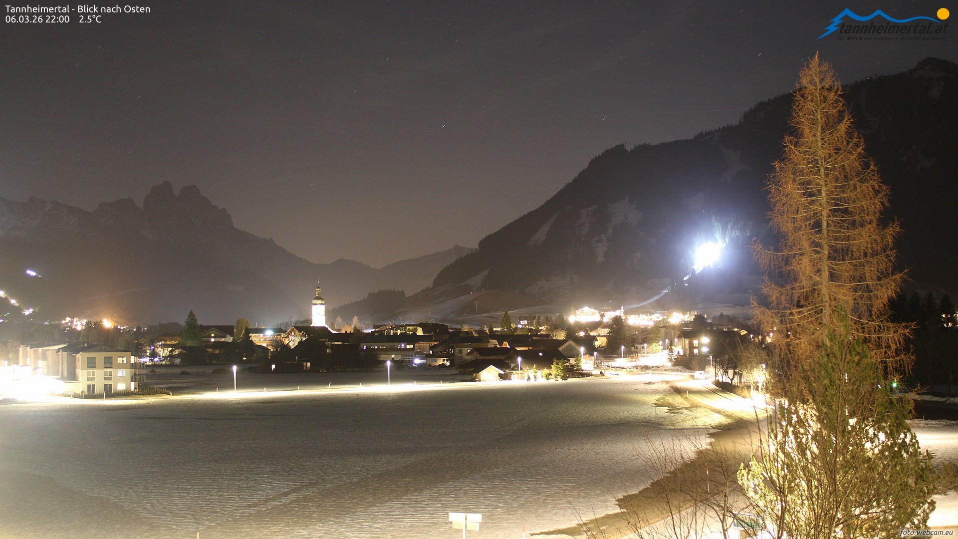 Archiv Foto Webcam Blick ins Tannheimer Tal