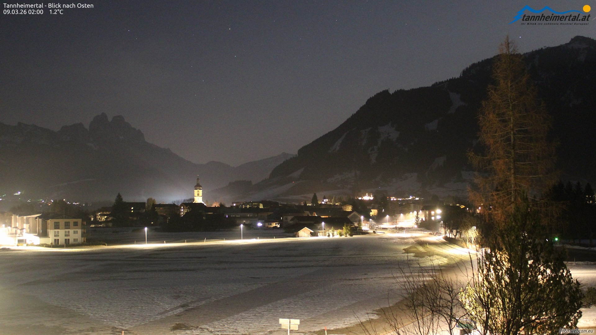 Archived image Webcam Ski Resort Schattwald Zöblen