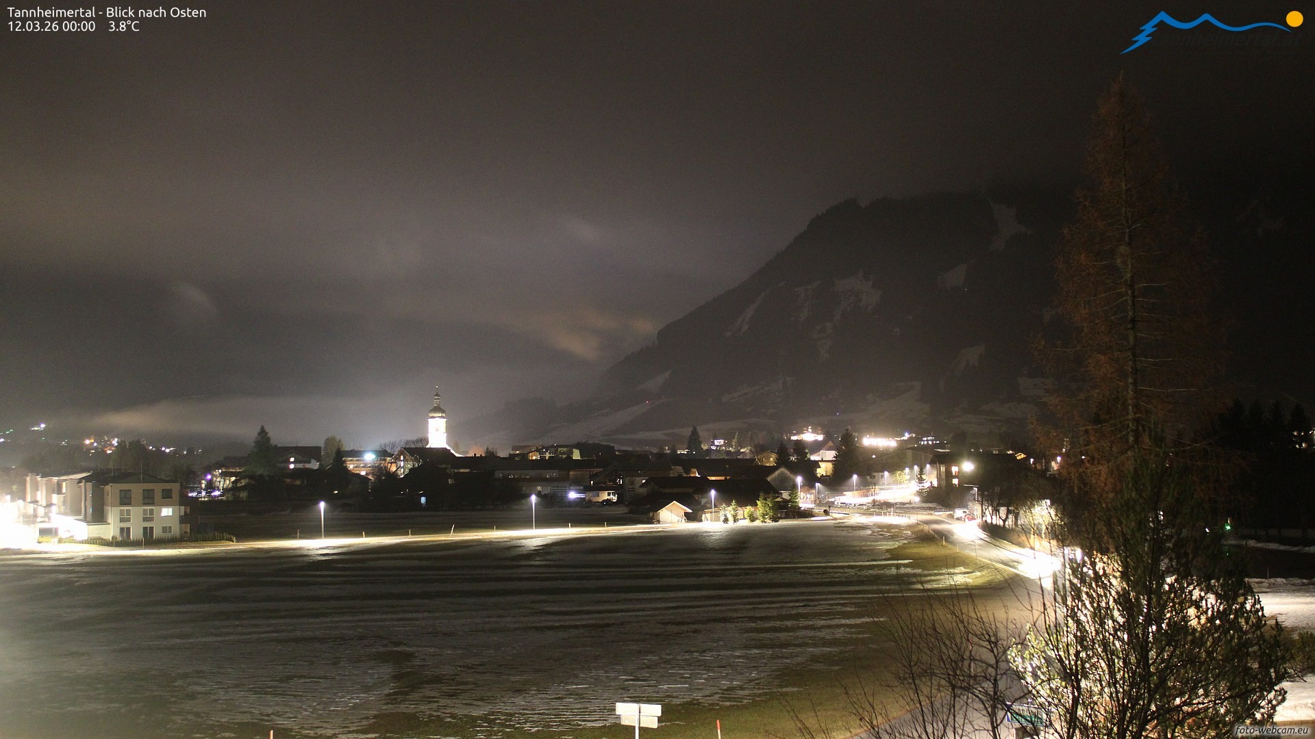 Archiv Foto Webcam Blick ins Tannheimer Tal