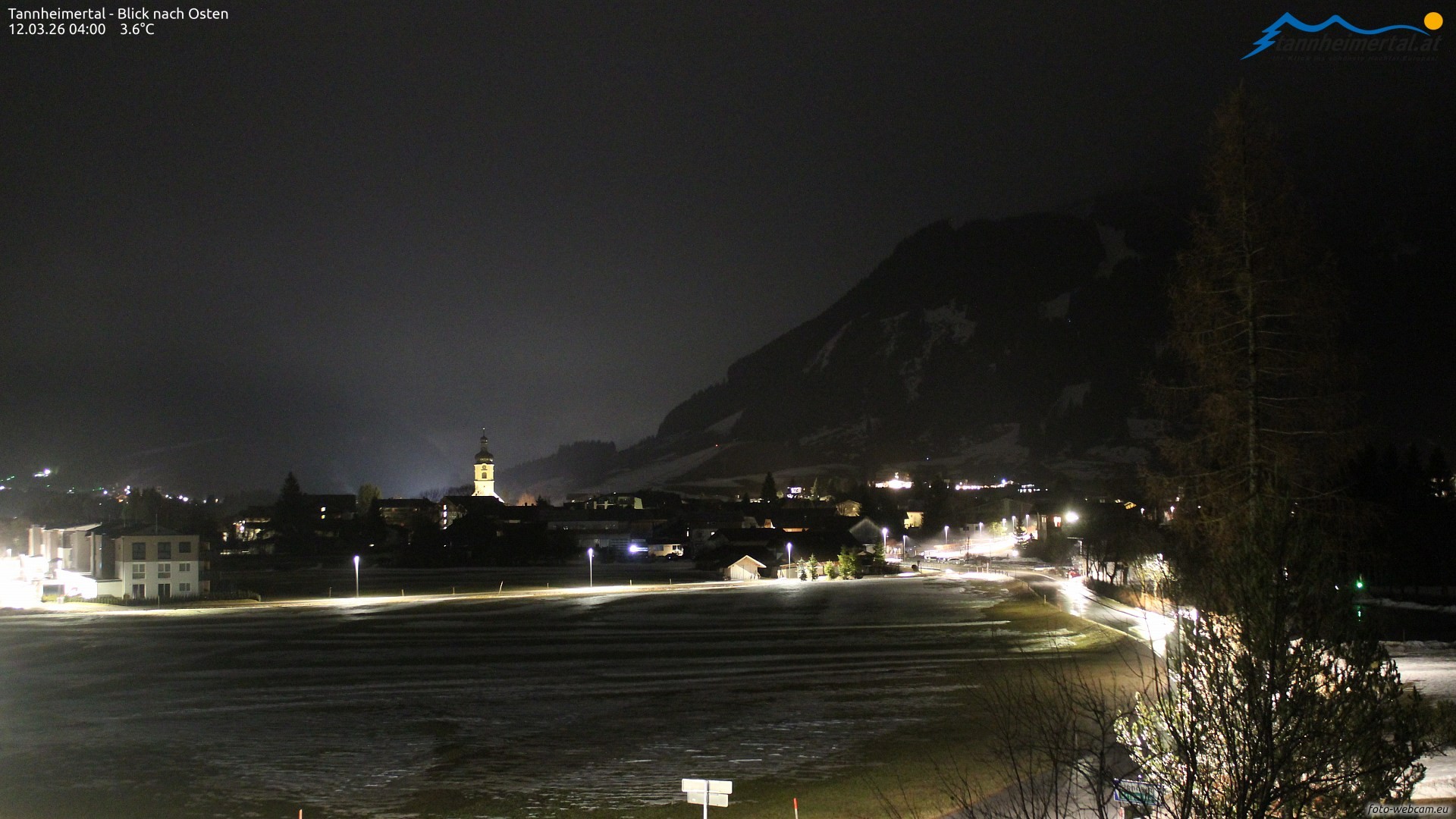 Archiv Foto Webcam Blick ins Tannheimer Tal