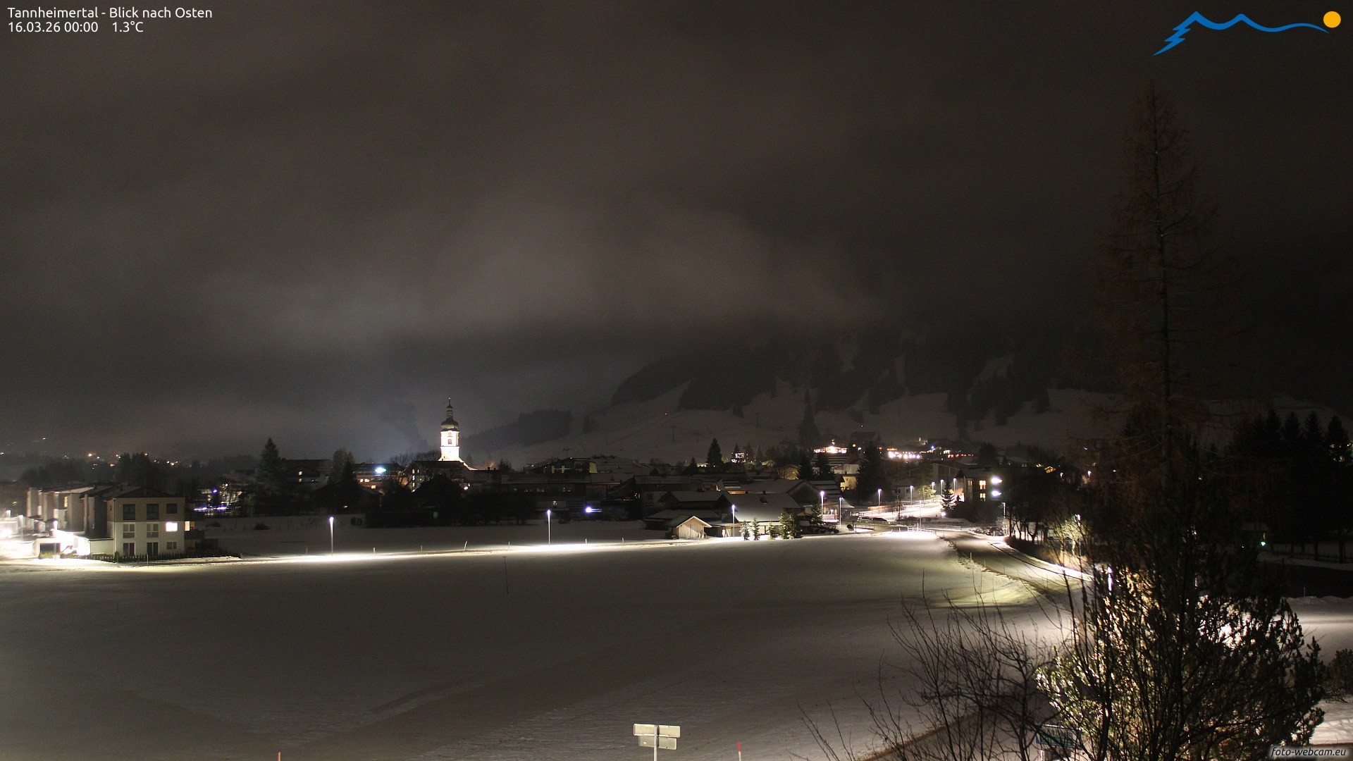 Archiv Foto Webcam Blick ins Tannheimer Tal