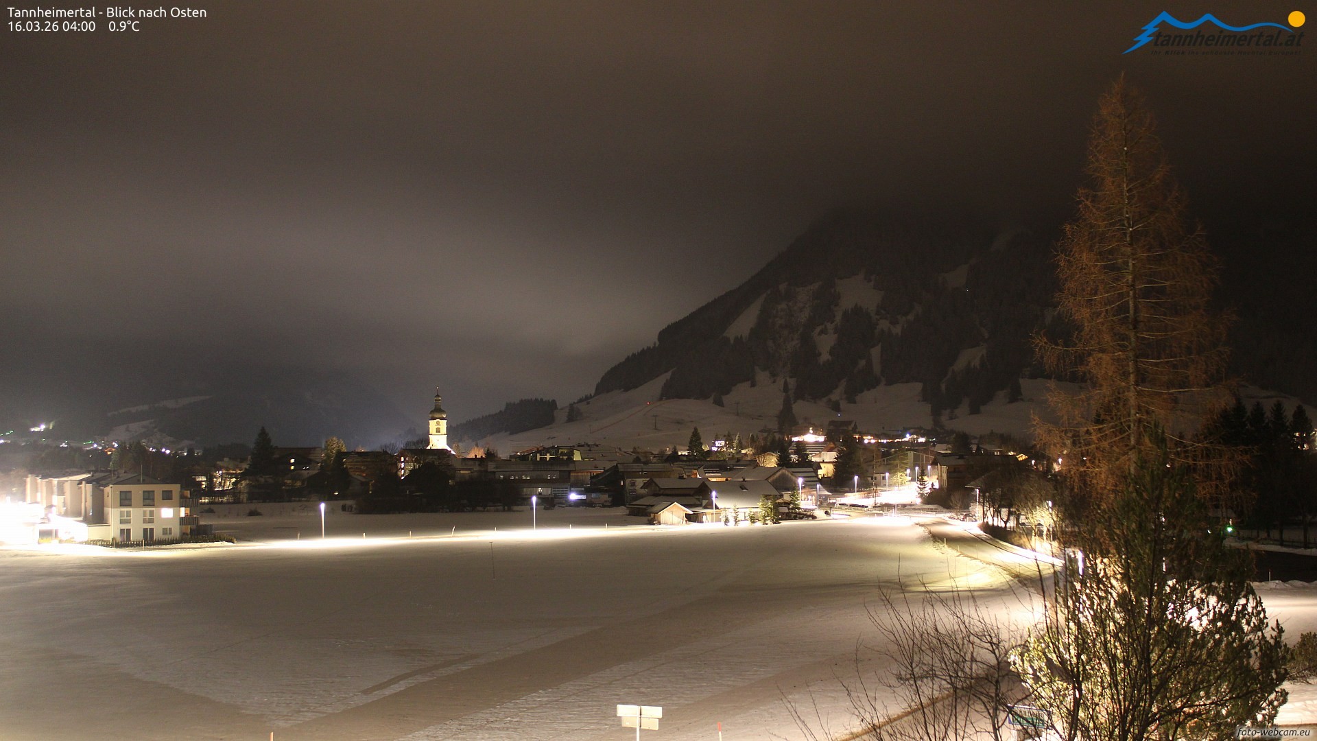 Archiv Foto Webcam Blick ins Tannheimer Tal