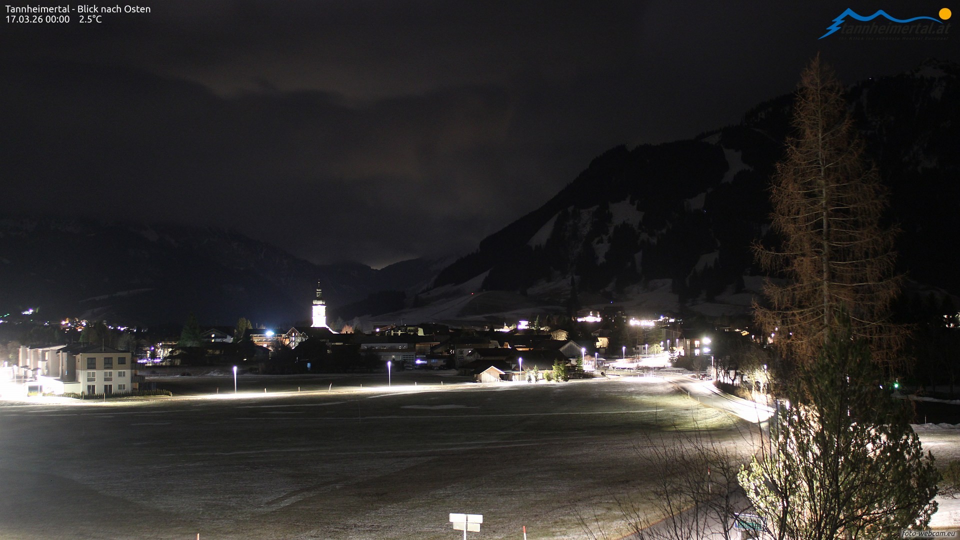 Archiv Foto Webcam Blick ins Tannheimer Tal