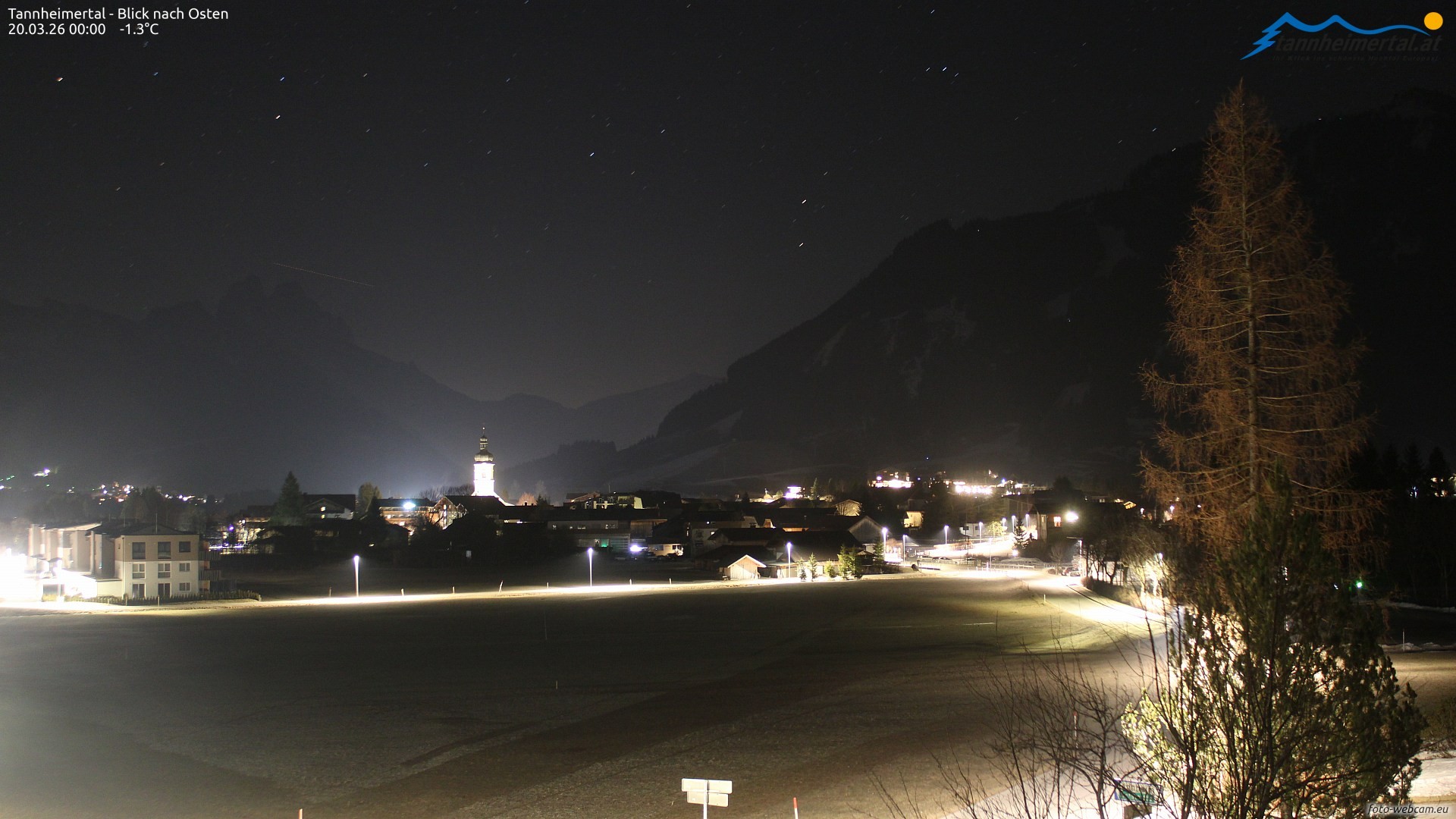 Archiv Foto Webcam Blick ins Tannheimer Tal