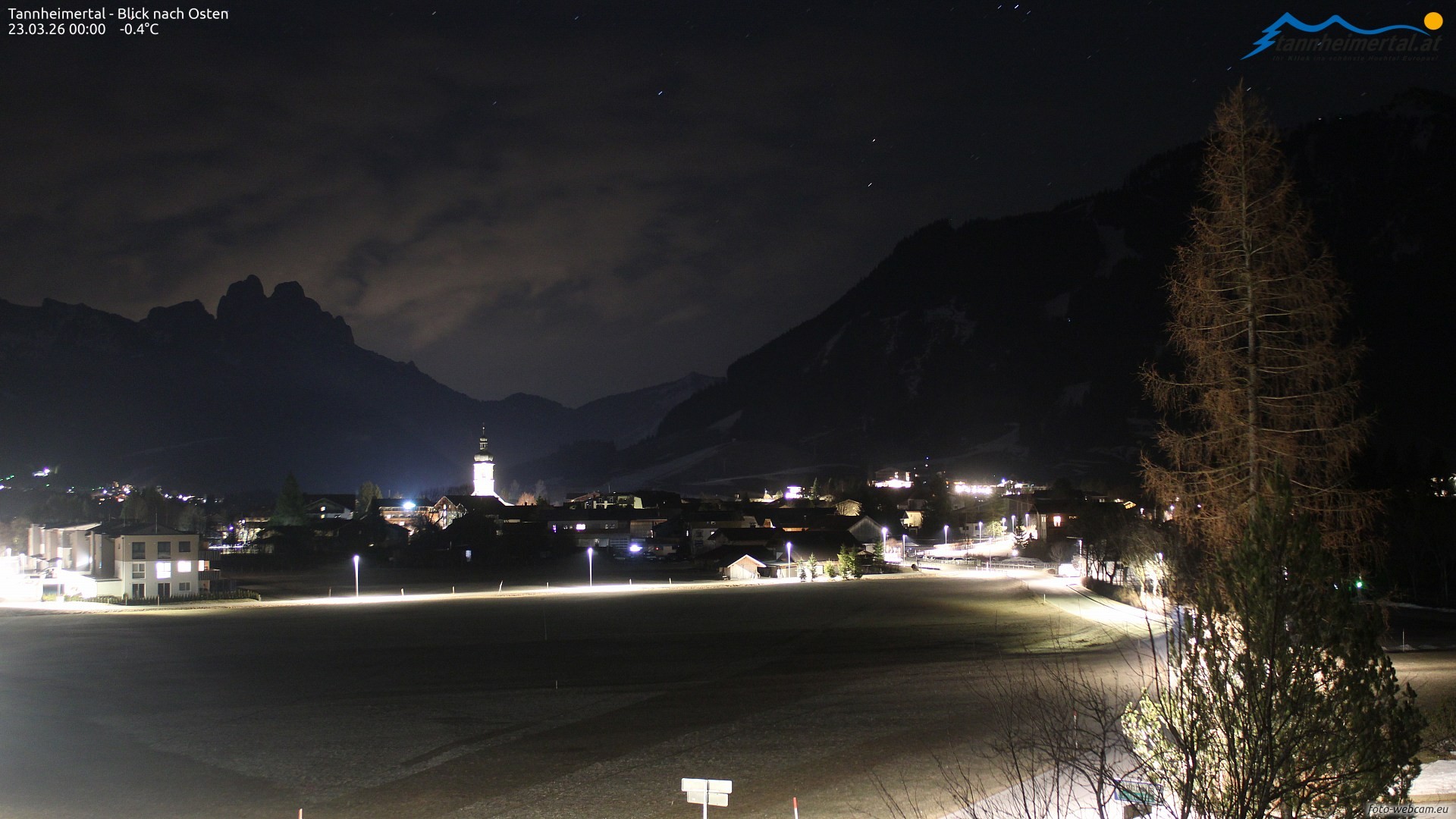 Archiv Foto Webcam Blick ins Tannheimer Tal