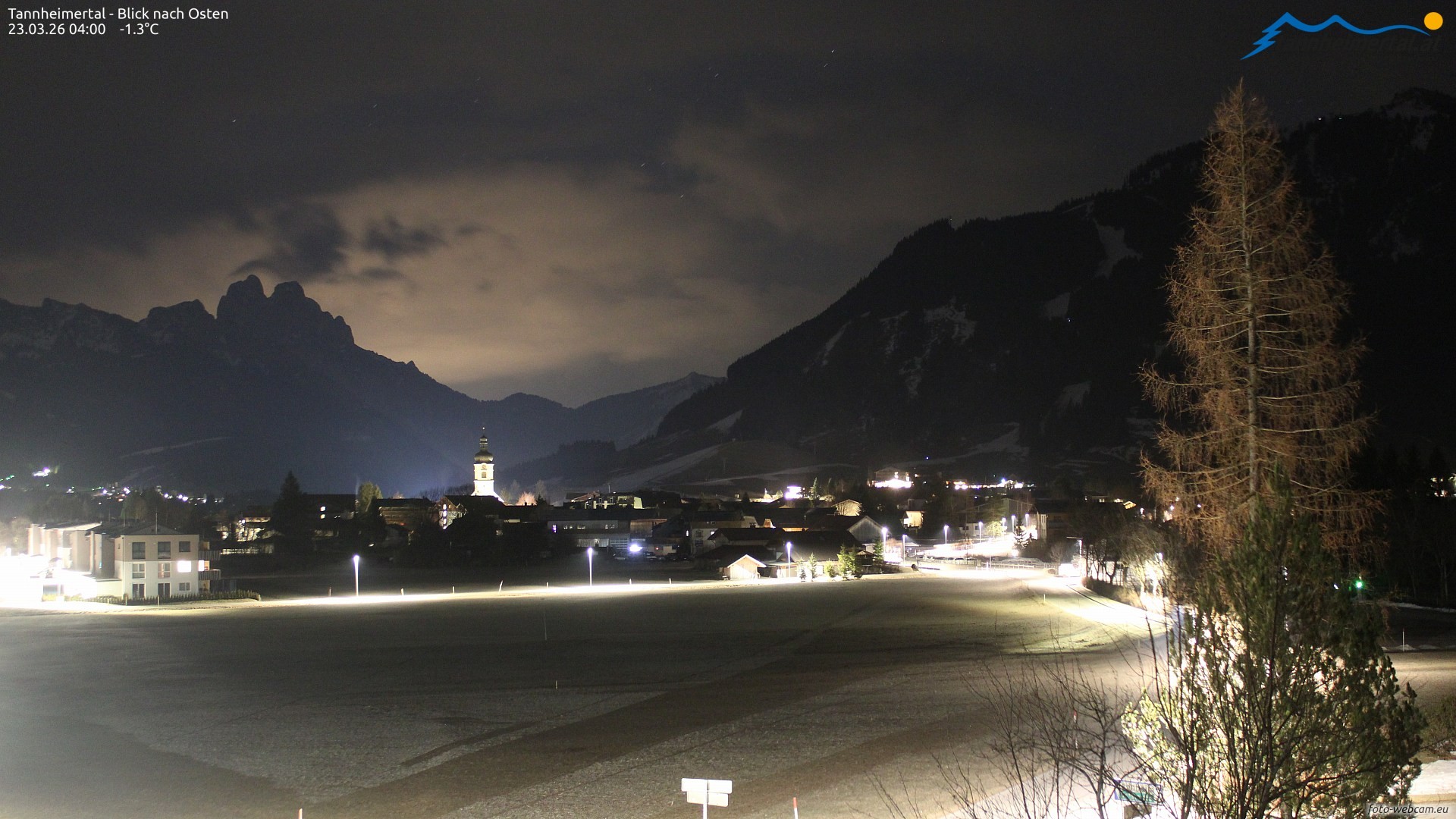 Archiv Foto Webcam Blick ins Tannheimer Tal