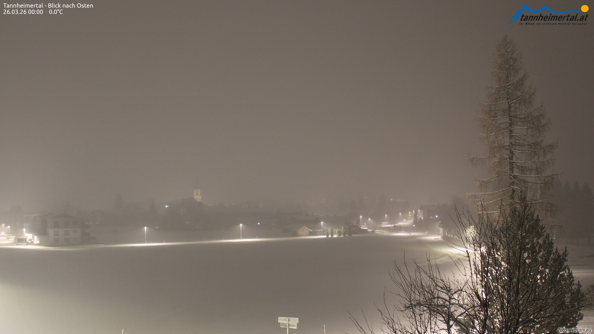 Archiv Foto Webcam Blick ins Tannheimer Tal