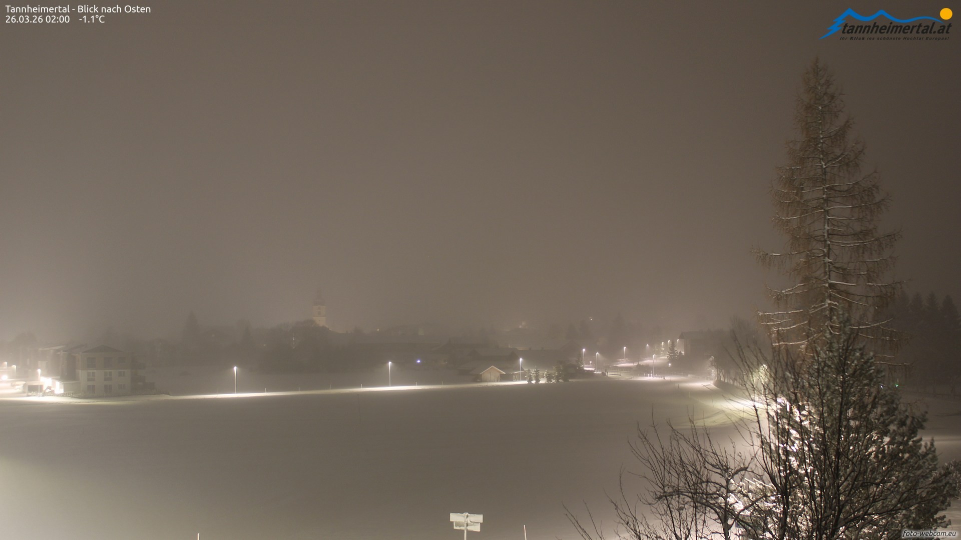 Archiv Foto Webcam Blick ins Tannheimer Tal