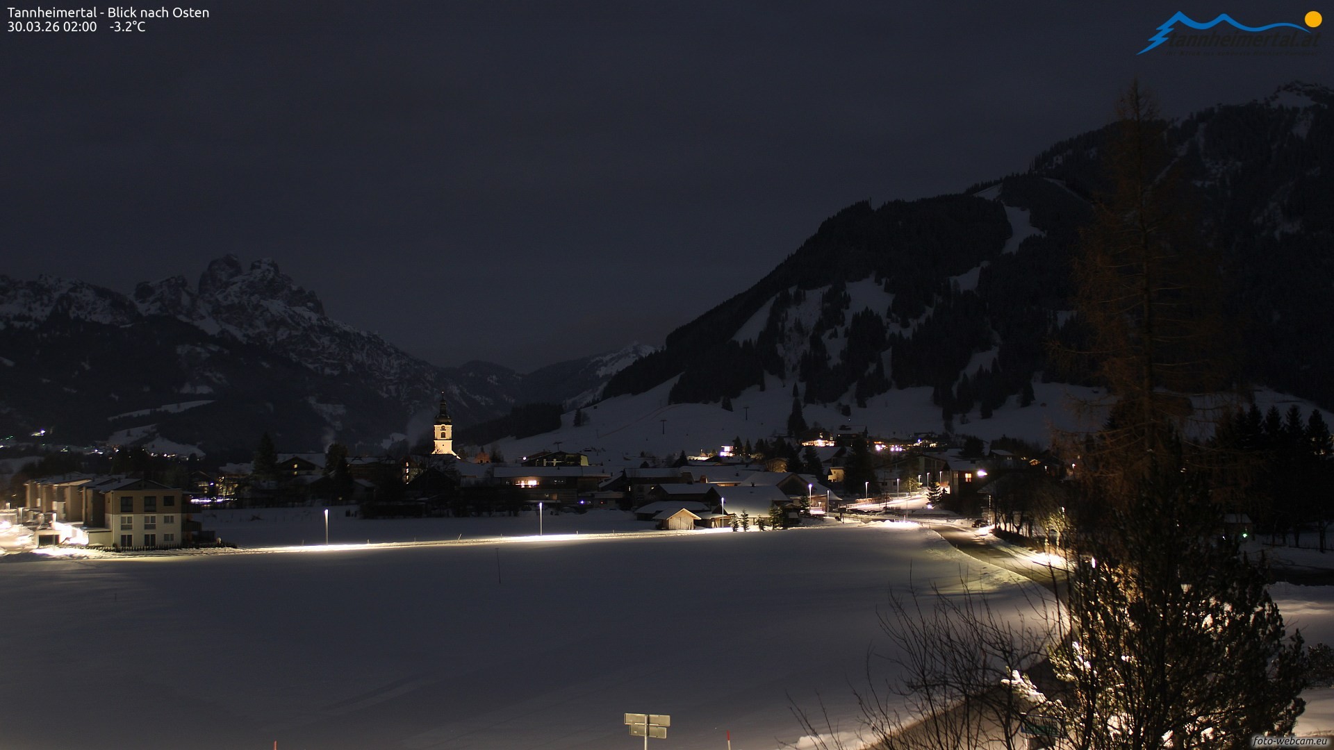 Archiv Foto Webcam Blick ins Tannheimer Tal