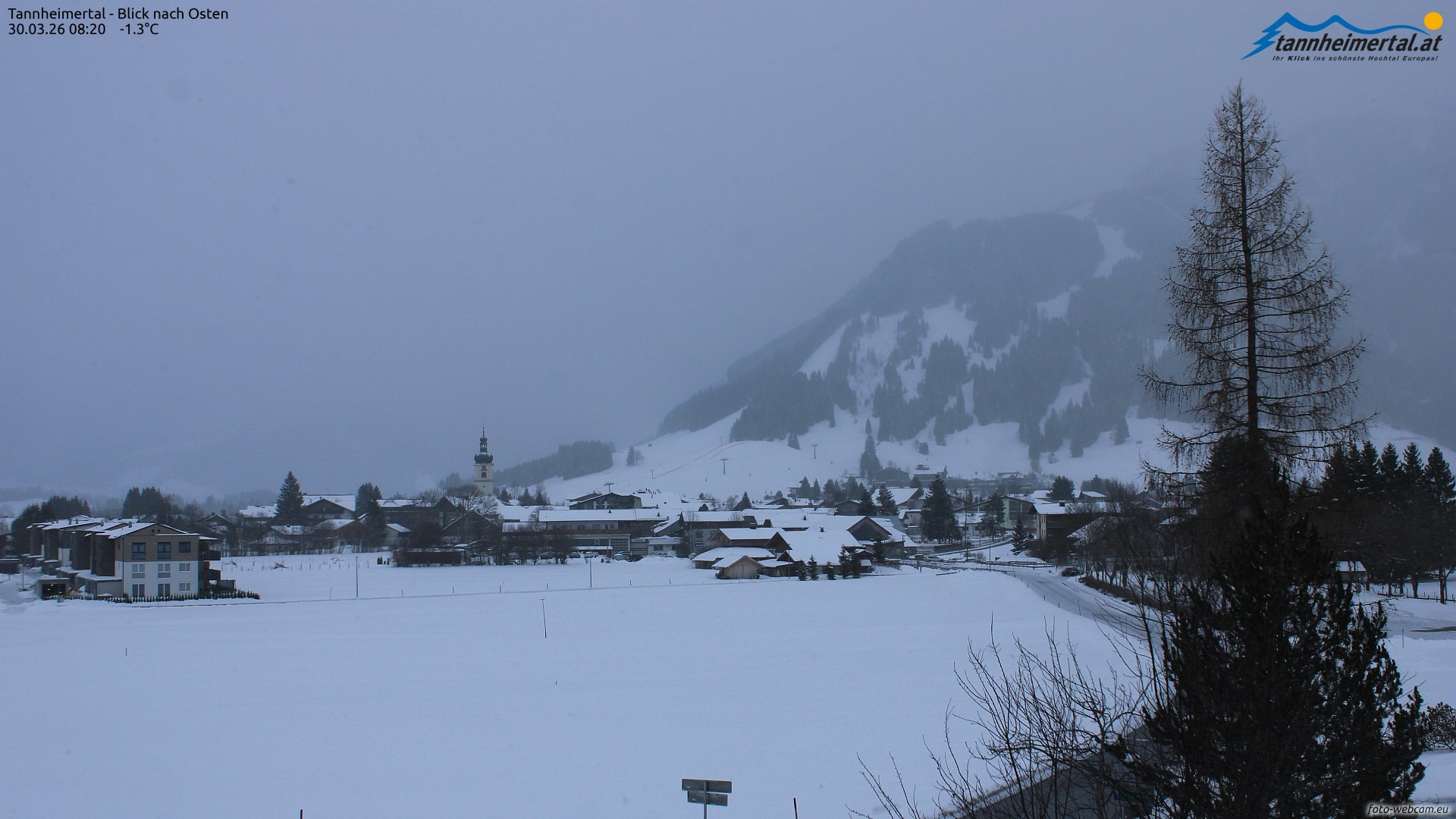 Archiv Foto Webcam Blick ins Tannheimer Tal