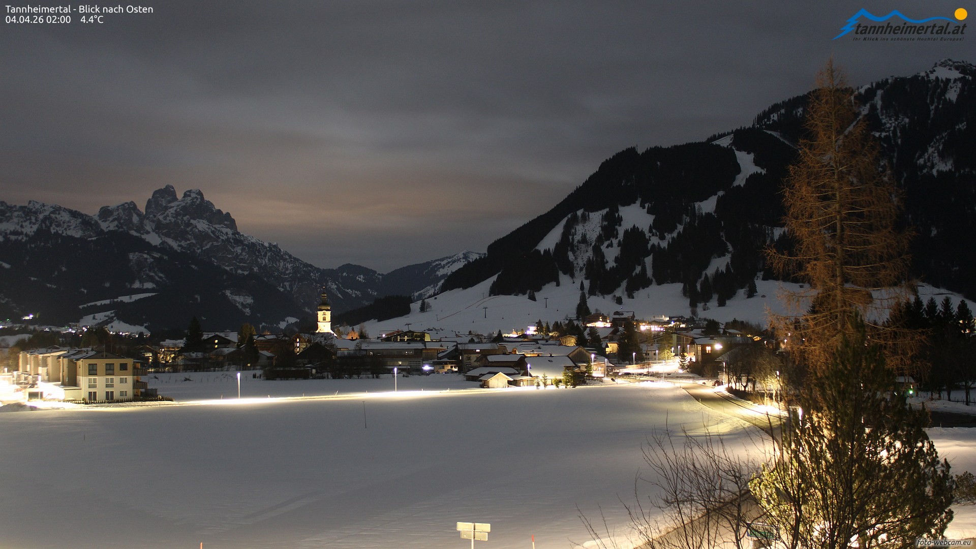 Archived image Webcam Ski Resort Schattwald Zöblen