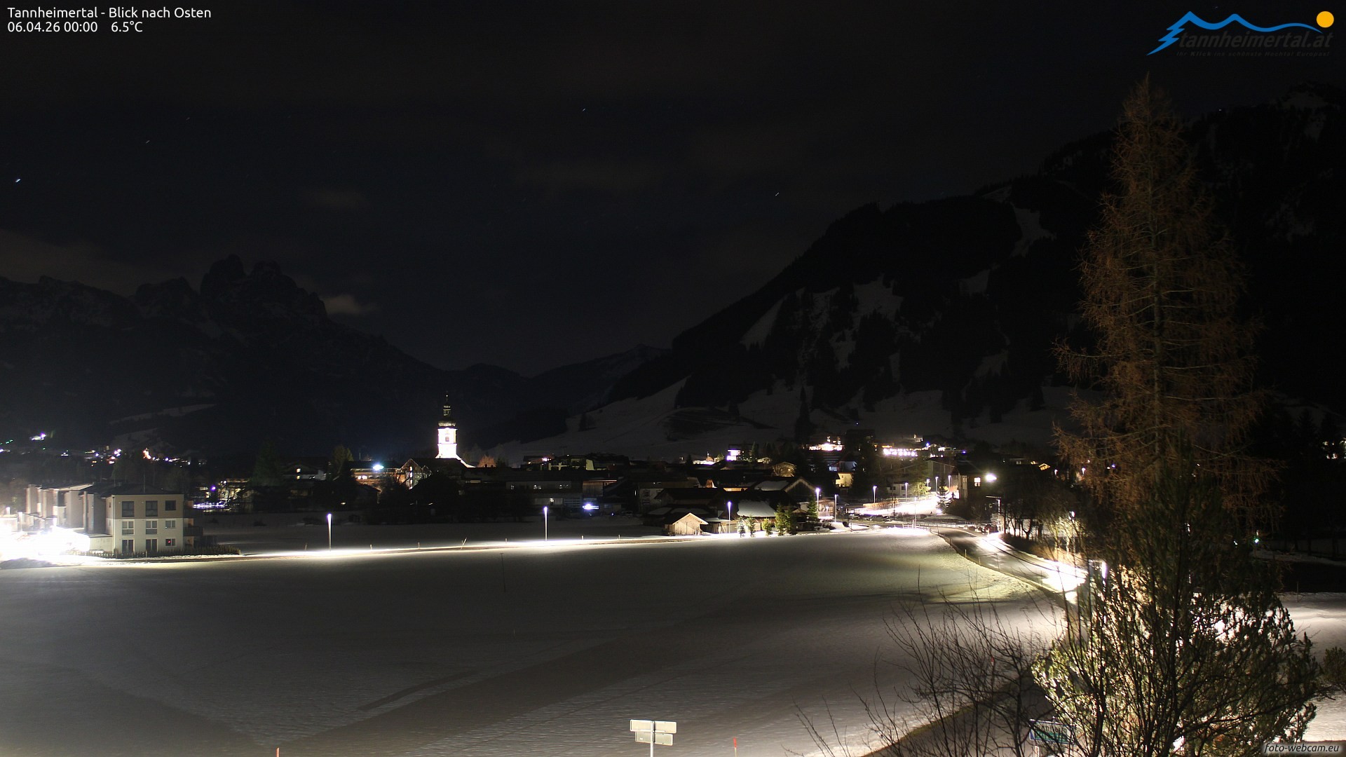 Archived image Webcam Ski Resort Schattwald Zöblen