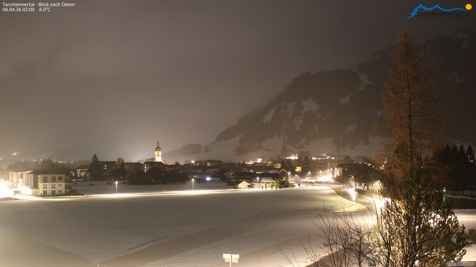 Archived image Webcam Ski Resort Schattwald Zöblen