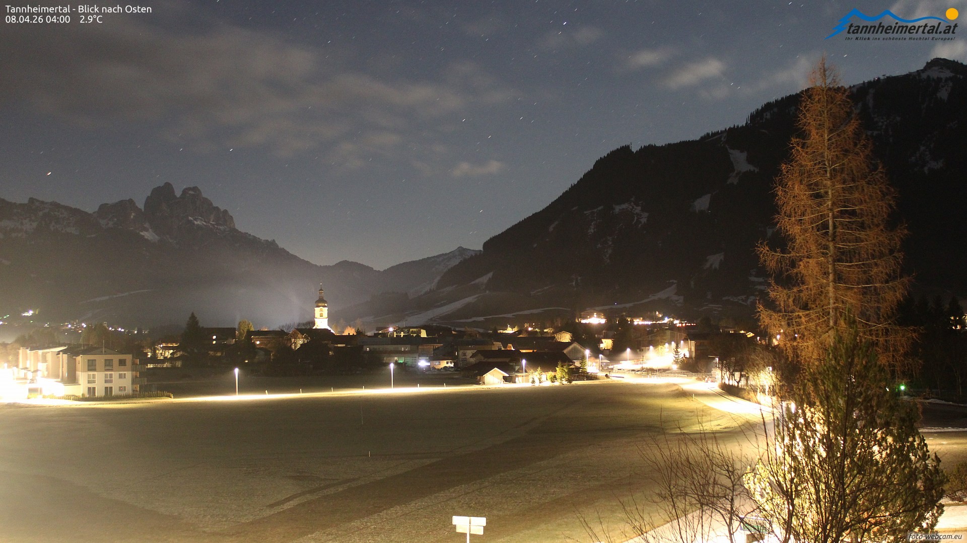 Archiv Foto Webcam Blick ins Tannheimer Tal