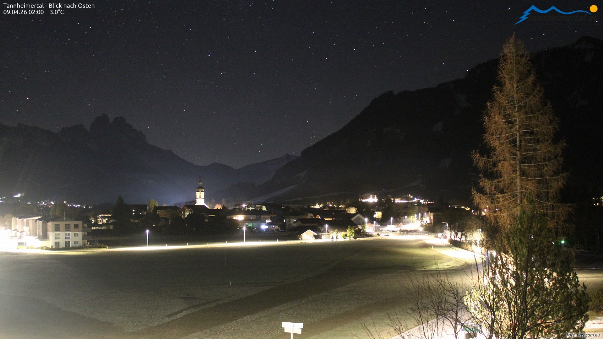 Archiv Foto Webcam Blick ins Tannheimer Tal