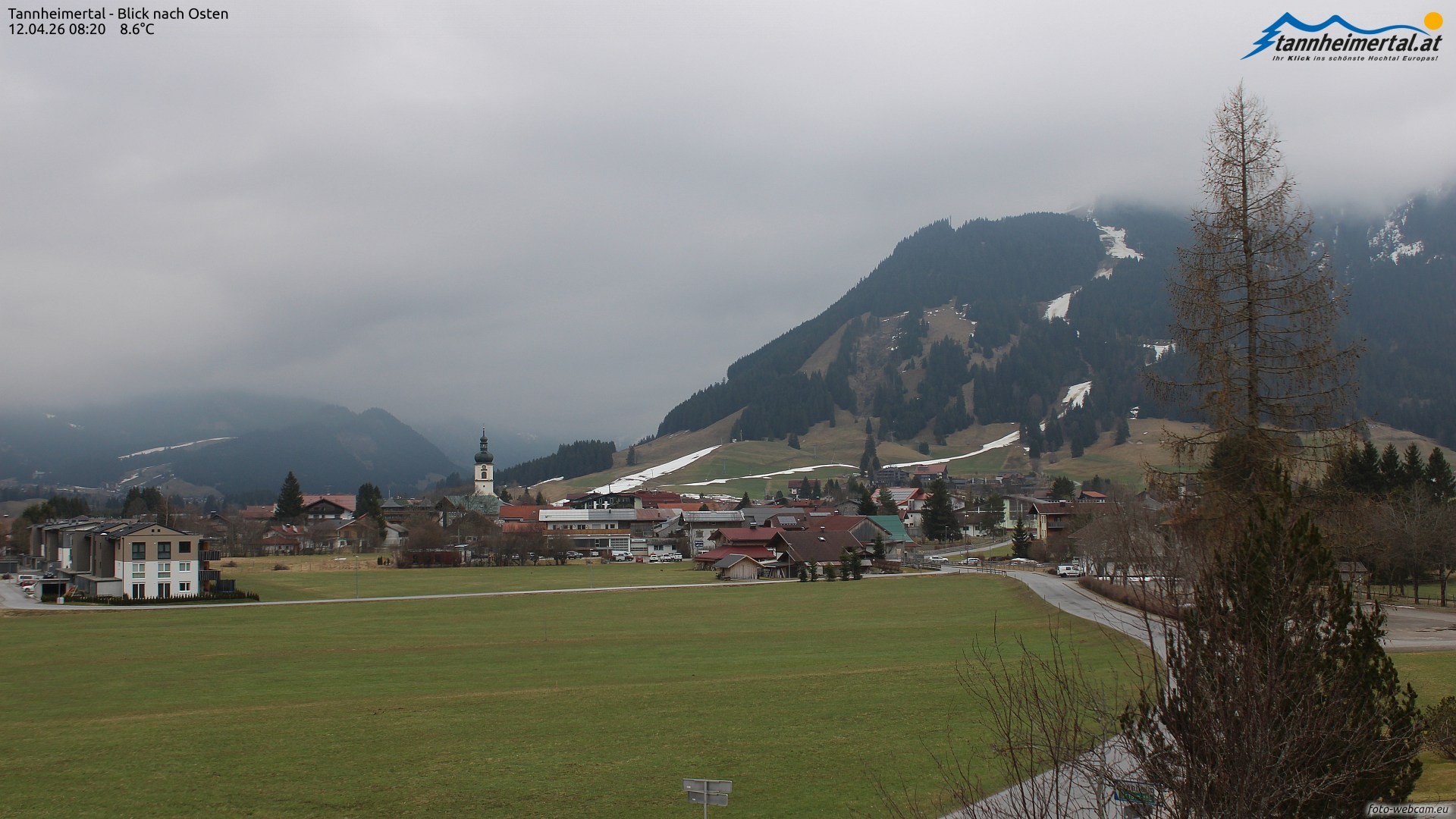 Archived image Webcam Ski Resort Schattwald Zöblen